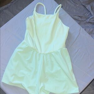 All in motion target mint green athletic Kids Cream Romper